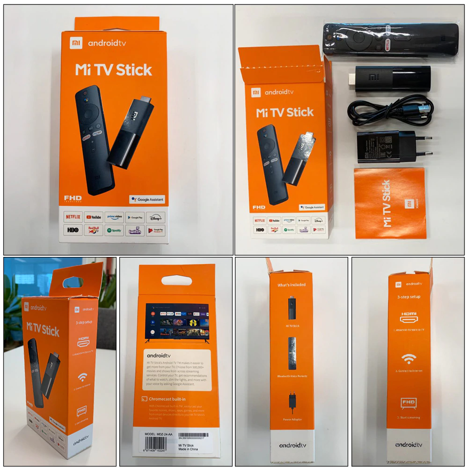Mi Stick Tv Xiaomi Original + Control + Comando de Voz + Garantia + MAGIS TV ilimitado