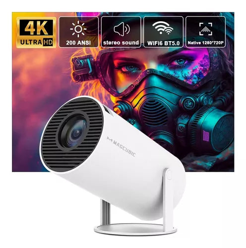 Proyector HY300 Pro 140 Portatil Pulgadas HD + Android + Wi Fi + Garantía 01 Año