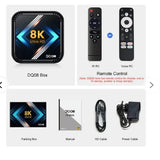 z28 Pro TV Box 8K Android WIFI 64GB+RAM 4GB - MAGIS TV ILIMITADO - Control con Comando de Voz